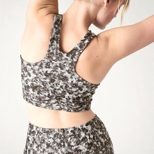 Athleta Conscious crop bra a-c